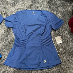 Jaanuu scrub set navy blue